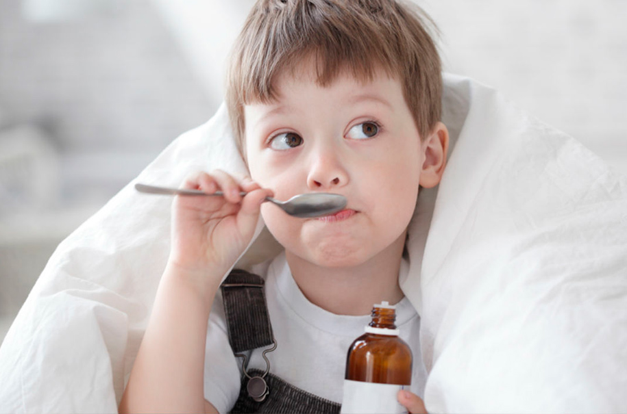 ¡Cepíllate los dientes después del jarabe!