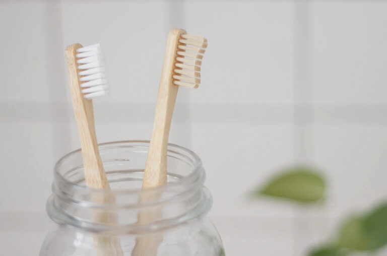 ¿Cepillo de dientes de bambú?