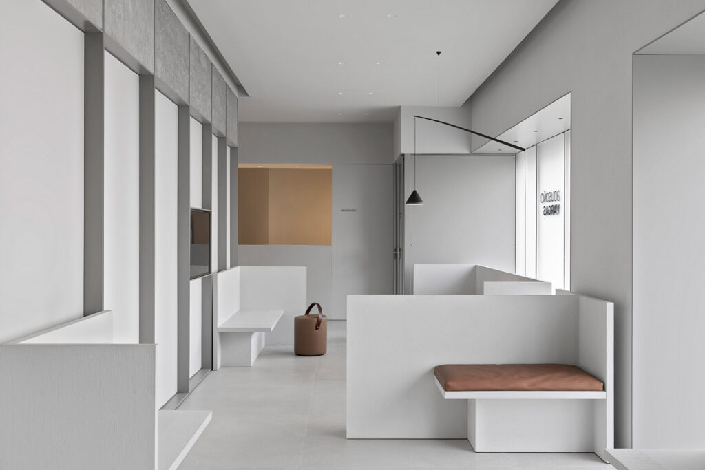 Vista Interior de la cínica dental en Oviedo Bousoño Vargas