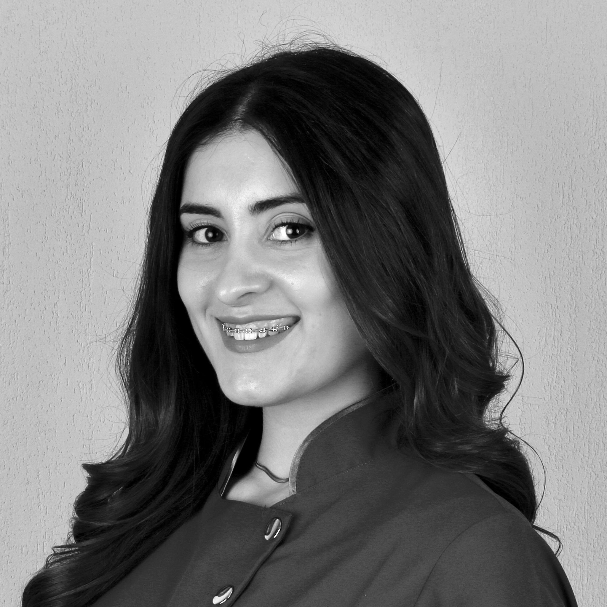 Retrato de Eva higienista en la clínica dental Bousoño Vargas